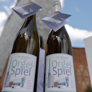 Der Wein für die neue Orgel
